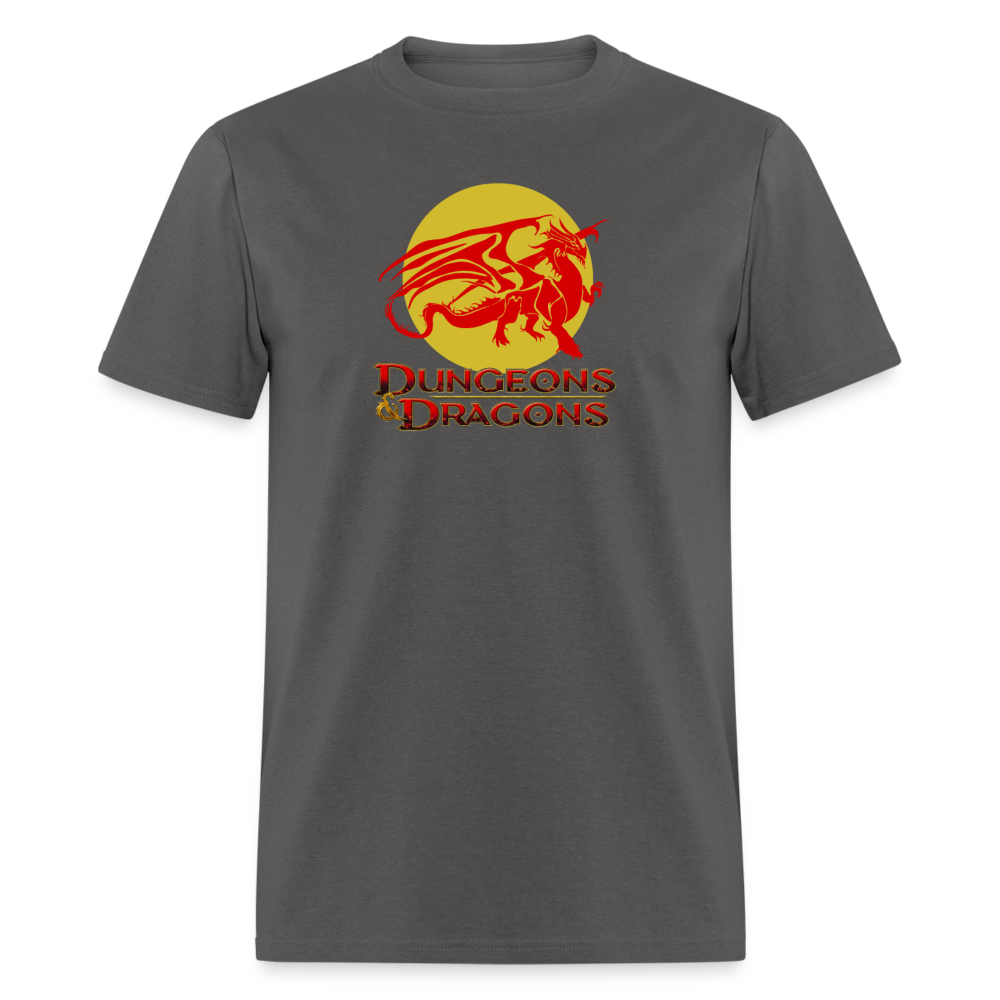Ancient Red Dragon D&D Unisex Classic T-Shirt - charcoal