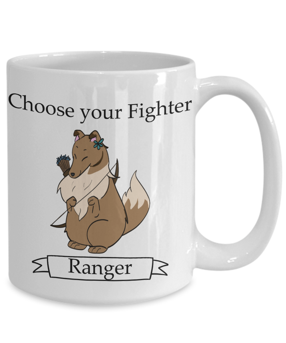 Ranger - Dungeons & Dogs - 11oz / 15oz Ceramic Coffee Mug