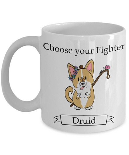 Druid - Dungeons & Dogs - 11oz / 15oz Ceramic Coffee Mug