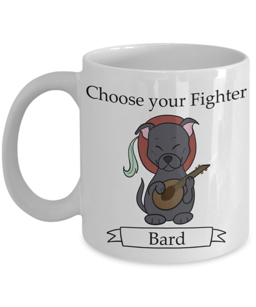 Bard - Dungeons & Dogs - 11oz / 15oz Ceramic Coffee Mug