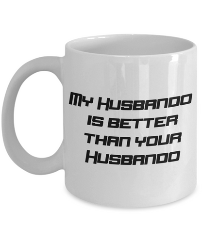 My Husbando is Better Than Your Husbando - 11oz / 15oz Ceramic Coffee Mug