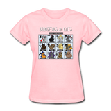 DnD Fighter Cats - Women's T-Shirt - pink