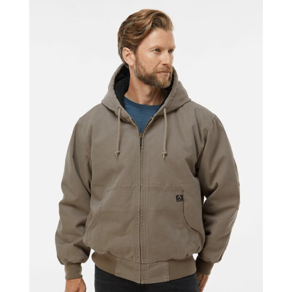 Men's Cheyenne Boulder Cloth™ Hooded Jacket with Tricot Quilt Lining Thumbnail