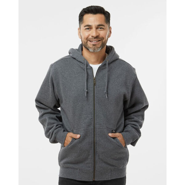 Men's Crossfire Heavyweight Power Fleece Hooded Jacket with Thermal Lining Thumbnail