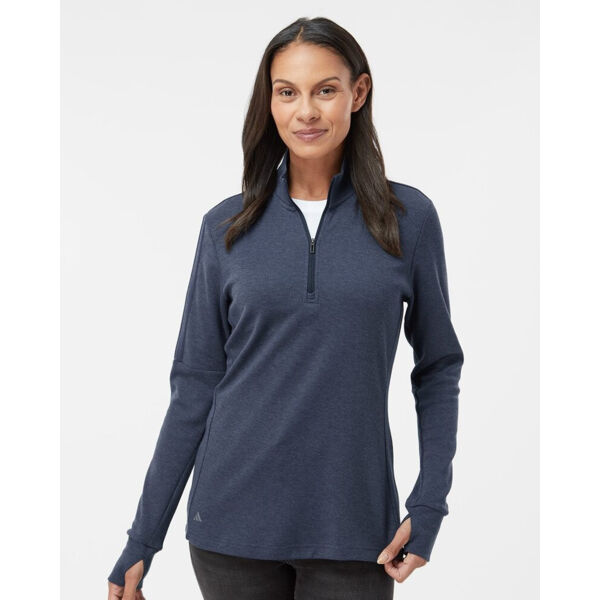 Women's 3-Stripes Quarter-Zip Sweater Pullover Thumbnail