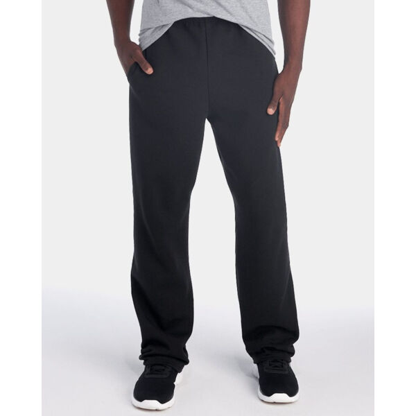 Unisex NuBlend® Open-Bottom Sweatpants with Pockets Thumbnail
