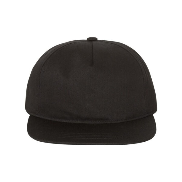 Lightly-Structured Five-Panel Snapback Cap Thumbnail