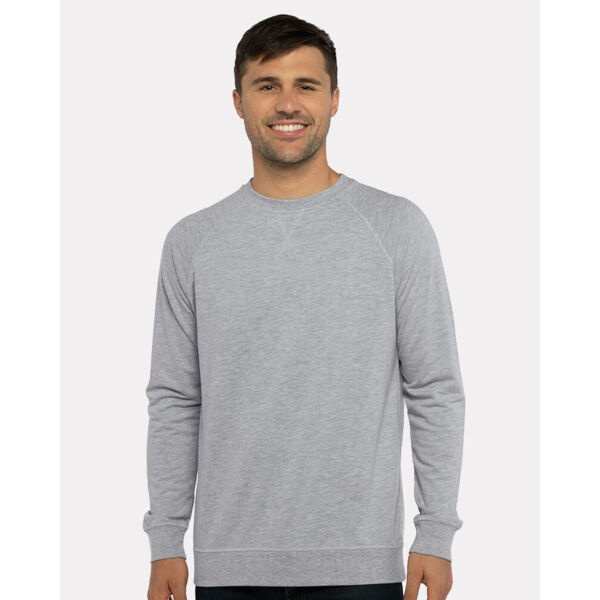 Unisex Laguna Raglan Crewneck Sweatshirt Thumbnail