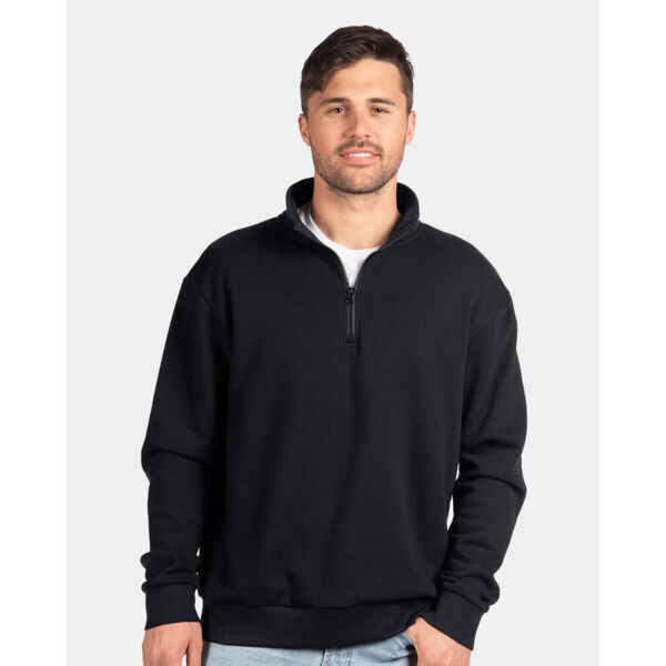 Unisex Fleece Quarter-Zip Pullover Thumbnail