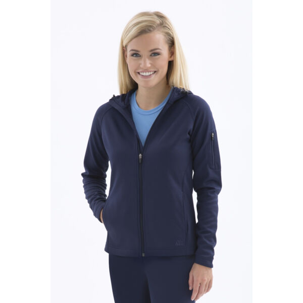 ATC™ PTECH® FLEECE HOODED LADIES' JACKET Thumbnail