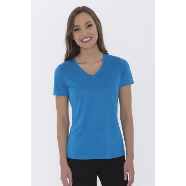 ATC™ PRO TEAM HEATHER ProFORMANCE V-NECK LADIES' TEE Thumbnail