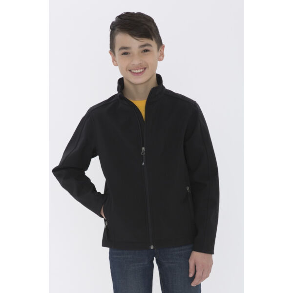COAL HARBOUR® EVERYDAY WATER REPELLENT SOFT SHELL YOUTH JACKET Thumbnail