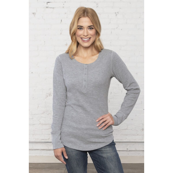 ATC™ ESACTIVE® VINTAGE THERMAL LONG SLEEVE LADIES' HENLEY Thumbnail
