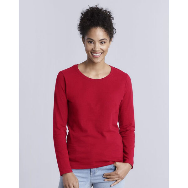 Women’s Heavy Cotton™ Long Sleeve T-Shirt Thumbnail