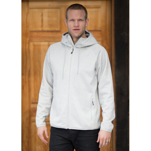 DRYFRAME® DRY TECH WATER RESISTANT FLEECE FULL ZIP HOODED JACKET Thumbnail